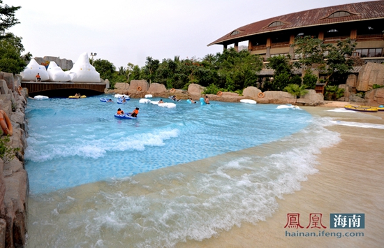 海口观澜湖温泉欧洲区冲浪乐园,夏天就这么潇洒滴过