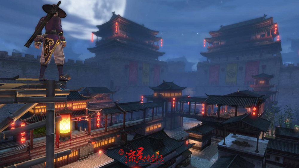 电竞3D武侠 《新流星搜剑录》今日首次封测