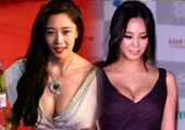 釜山红毯女星纷纷爆乳尺度大开 汤唯人气旺