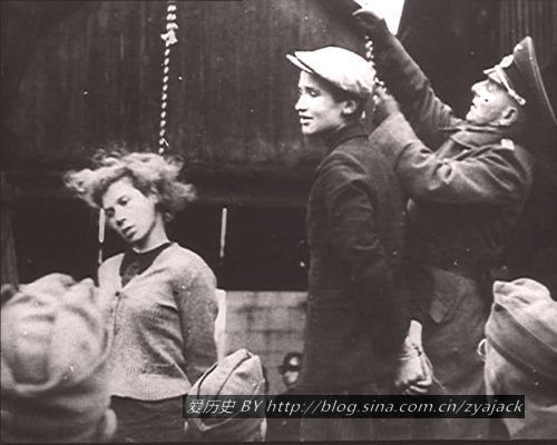德军眼底救治红军苏联女英雄被绞死全过程转载
