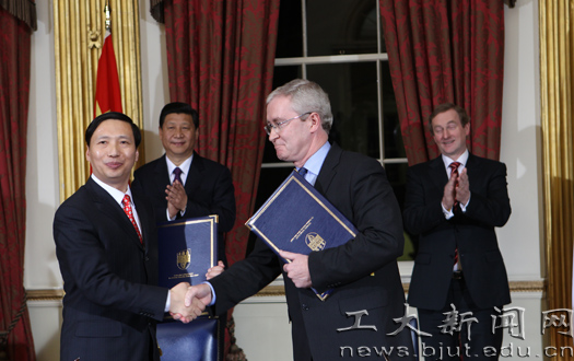 北工大都柏林学院举行合同续签仪式|北京工业