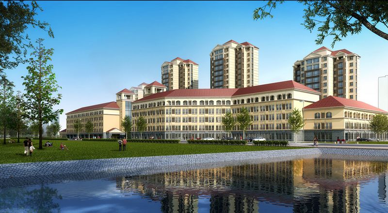 小学公寓青年人视效果图2016岗特岗教师特图片