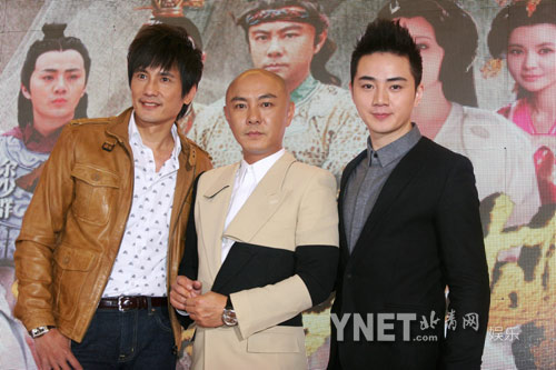 《隋唐英雄》明首播 张卫健余少群卖力宣传