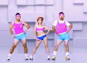 自由发挥打造健身歌