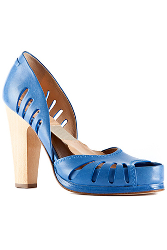 Jean Paul Gaultier春夏女鞋刮起清新海洋风