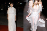陈妍希穿的裙子来自Christian Dior 2011秋冬系列。
