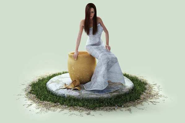 性感诱惑 3D建模下的超逼真巨乳美臀福利_游