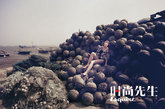 
“东临碣石，以观沧海，”
姚晨站在中国历史上最出名的一处海景里，
脚下躺着渤海。途经这里的洋流，温暖肮脏，
带着机油味道穿过大海，最终抵达古巴。
那里有个叫格雷格里奥·富恩特斯的渔民，
上个世纪二十年代，
21岁的格雷格里奥捕获了一条1000磅重的大鱼。
那个故事，后来变成了《老人与海》。