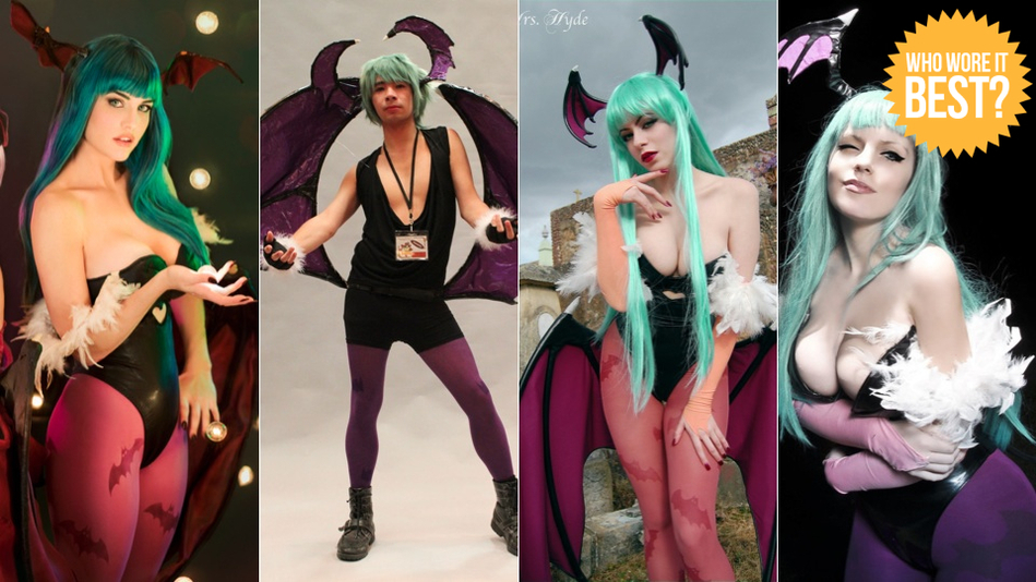 丰乳<em>肥臀</em>让宅男喷血!恶魔女战士性感COS_游