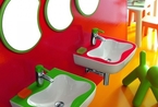 童趣缤纷 来自Laufen的儿童盥洗室设计
