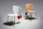 创意咖啡杯椅子 韩国设计之作