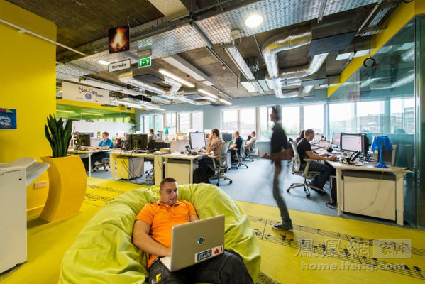 探秘谷歌欧洲总部 让IT民工乐而忘返的工作场所
