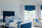 在家也能享受阳光与海滩 15款蓝色卧室让你清凉一夏