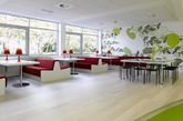 玩具王国乐高公司在丹麦总部办公室的设计上也贯彻了其简洁而不失创意的设计理念。（实习编辑李丹）