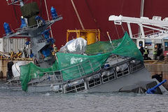 韩国“世界最好”导弹艇遇大风沉没