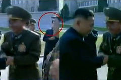 金正恩纪录片删除张成泽画面前后