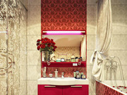 巧用地板花纹与颜色搭配 打造时尚的奢华浴室