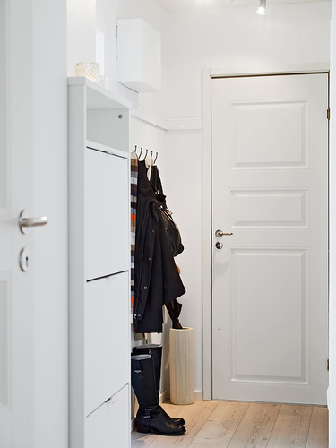 灰色系地板情系灰白北欧公寓 低调颜色衬托高贵气质