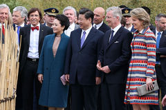 习近平在比利时照片