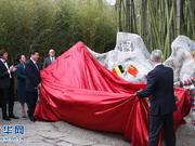 习近平和比利时国王菲利普共同出席大熊猫园开园仪式