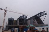 2012年，正在建设中的湖北宜昌客运站。（实习编辑李丹）