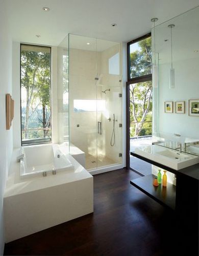 30款现代风格装修案例 让你的浴室变成奢华私人天堂