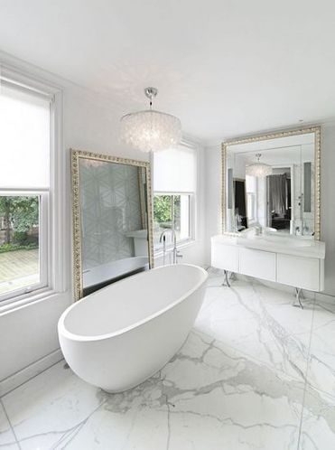 30款现代风格装修案例 让你的浴室变成奢华私人天堂