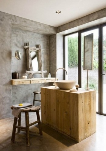 小空间大设计 25款卫浴空间收纳设计欣赏