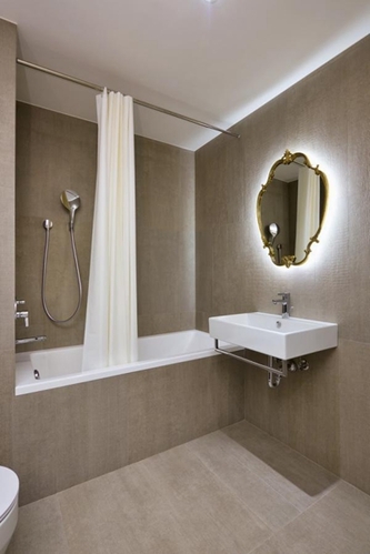 超简约浴室设计 小空间的大气装修术