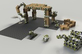 roombot还有一组可伸缩的爪子,这样就可以钩到其他机器人以此来创建更大的结构,或在其环境下连接到连接器。（实习编辑：石君兰）
