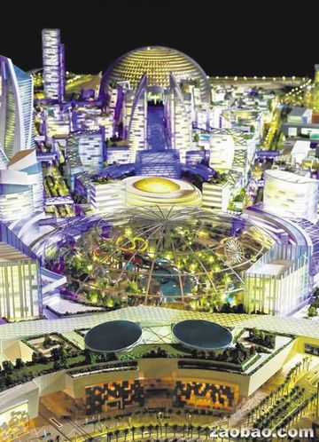 迪拜将建全球最大购物中心 打造全年恒温步行街