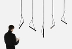 比利时可调式创新吊灯设计 造型形似中国手电筒