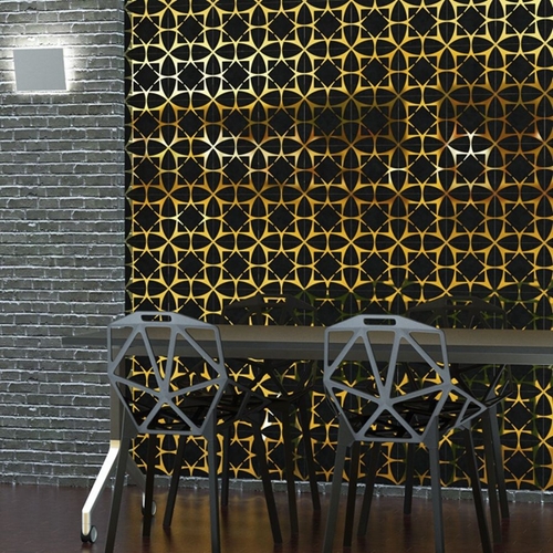 介于墙纸和瓷砖之间：Decotal瓷砖创造独特轻盈感