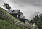 阿尔卑斯山间的天然住宅 就地取石可保温抗风