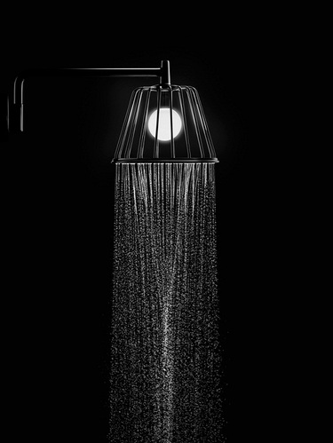 淋浴器也是灯具 在唯美光线下畅享沐浴时光