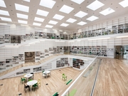 知识的螺旋体 瑞典Dalarna媒体图书馆设计