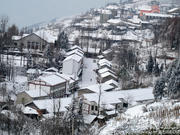 湖南初雪飘然而至 气温持续走低