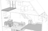 这是一套由tato architects所设计的作品“House in Itami”。由于房屋在伊丹人口密集区，所以建筑面积只有34.95平方米，TATO的设计师将其扩展到了95.79平方米。

PS：很长一段时间都没见白茶更新过日居设计，对于小编来说日居更注重房屋整体结构和居住者的密在关系，所以小编感觉结构大于软装，似乎少了些可参考性。不知道你是否喜欢日式家居，如果喜欢请留言告诉小编。(实习编辑：张曦)