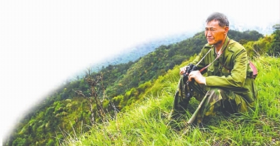 刘真茂每天都会出去巡山，没有周末，也没有节假日。