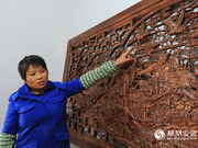 农民李小兰和她的木雕艺术