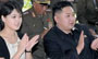 金正恩携夫人观看女排比赛