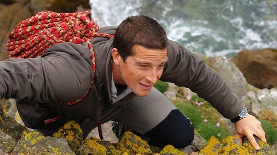 跟着贝尔去冒险,天和骨通贴膏赞助明星囧境?