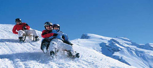 东营滑雪新去向 万象游乐园滑雪场 