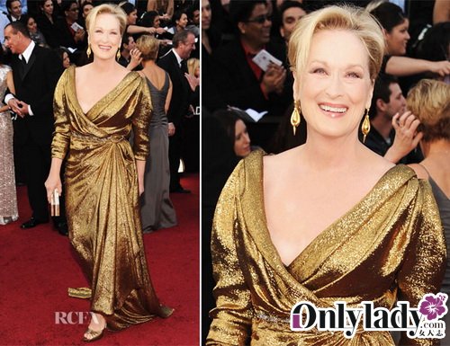 Meryl Streep In Lanvin – 2012 Oscars