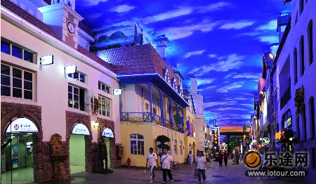 青岛天幕城天天美食,幕幕美景被誉为青岛的不