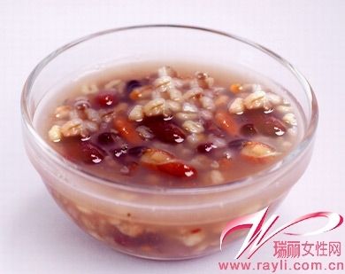 黑米红豆粥