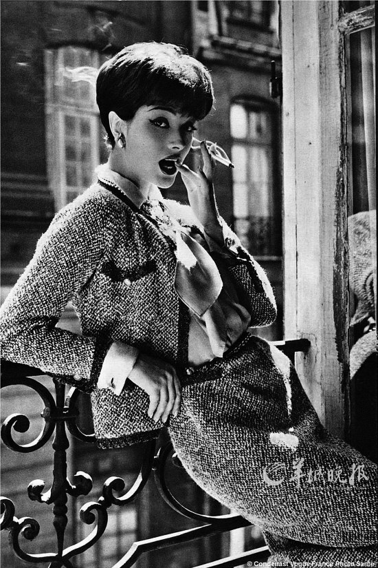 1958年香奈儿外套的经典风貌