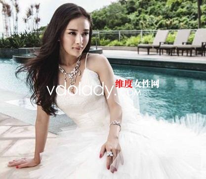 新娘婚纱发型_v领婚纱的新娘发型(3)