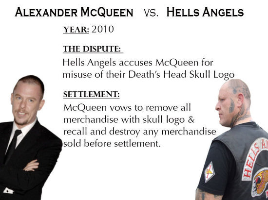 　　Alexander McQueen VS Hells Angels