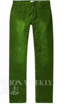 　　2.草绿色直筒裤 Gant Rugger RMB 1,600